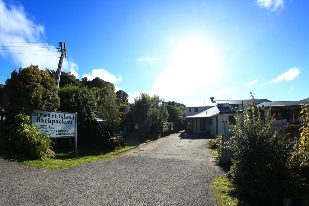 Hostel Stewart Island Backpackers Half-moon Bay Exterior foto